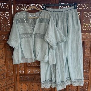 Free People PJ Set